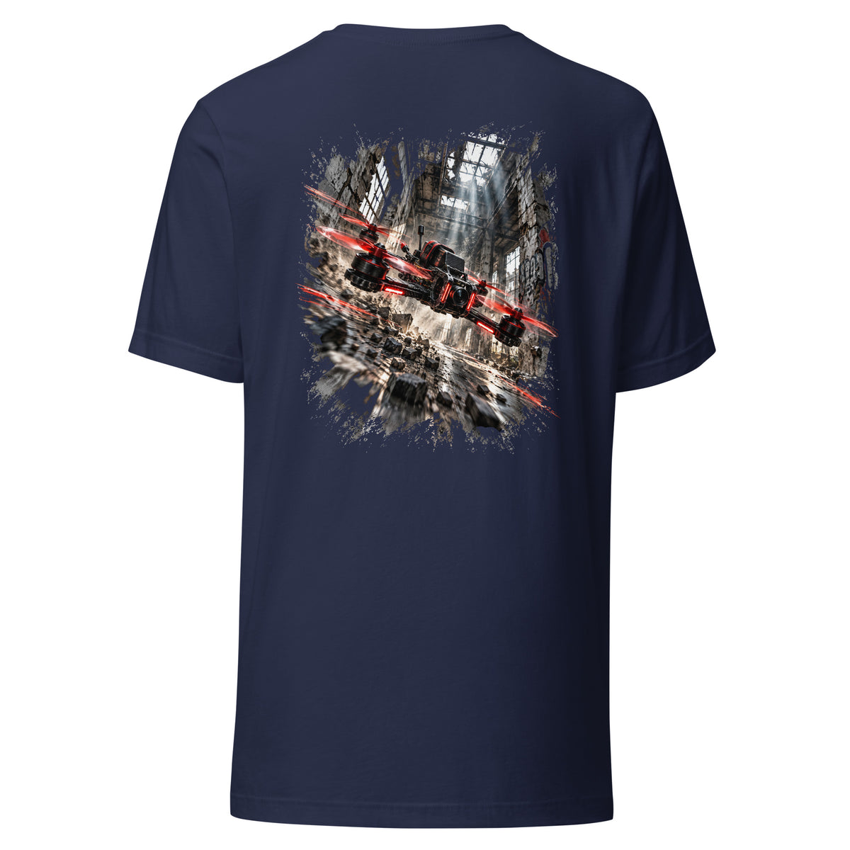 Back to Bando T-Shirt in Navy – back