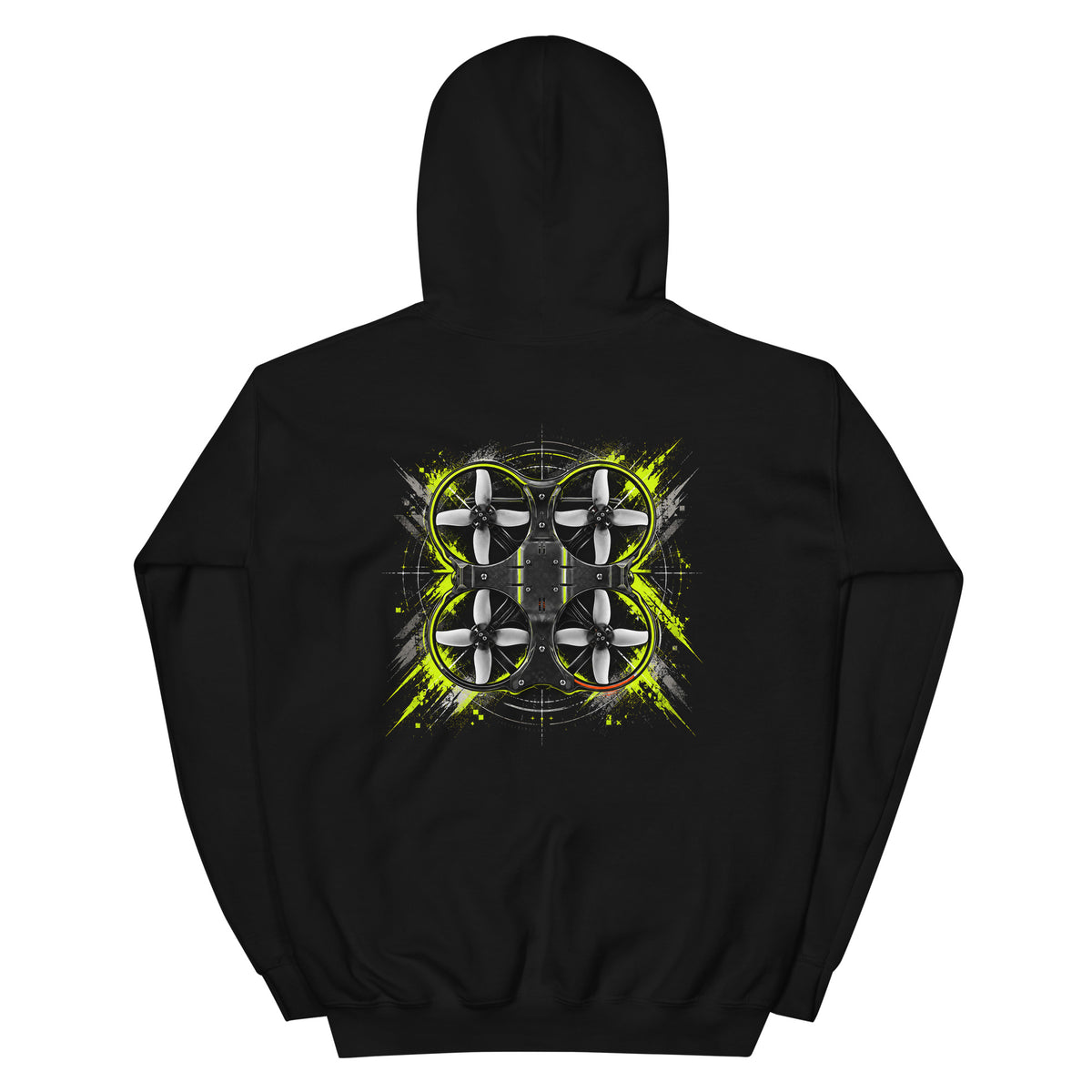 Cinewhoop Hoodie in Black – back