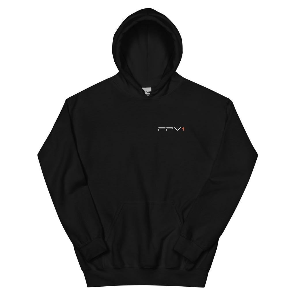 Cinewhoop Hoodie in Black – front