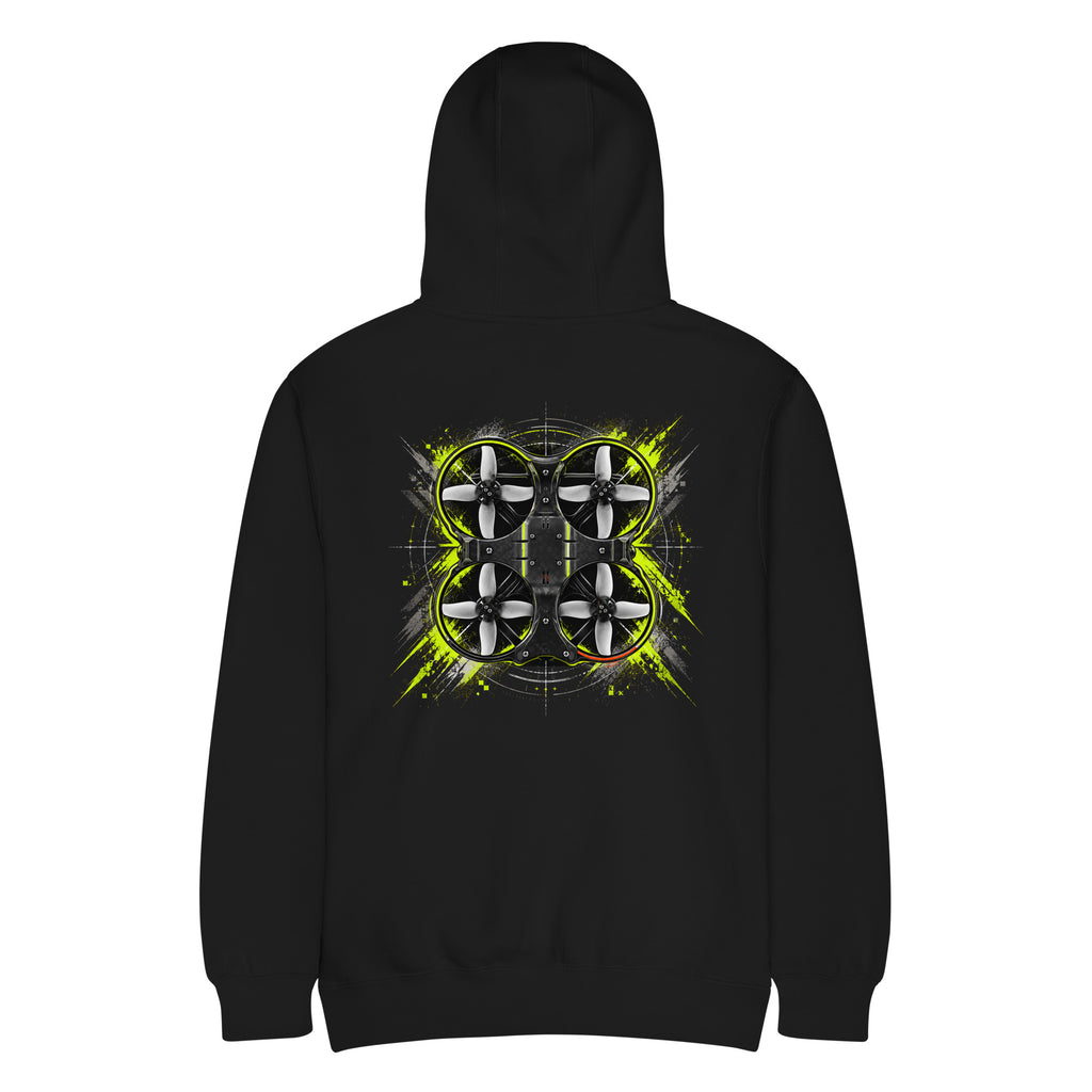 Cinewhoop Hoodie – Premium in Black – back