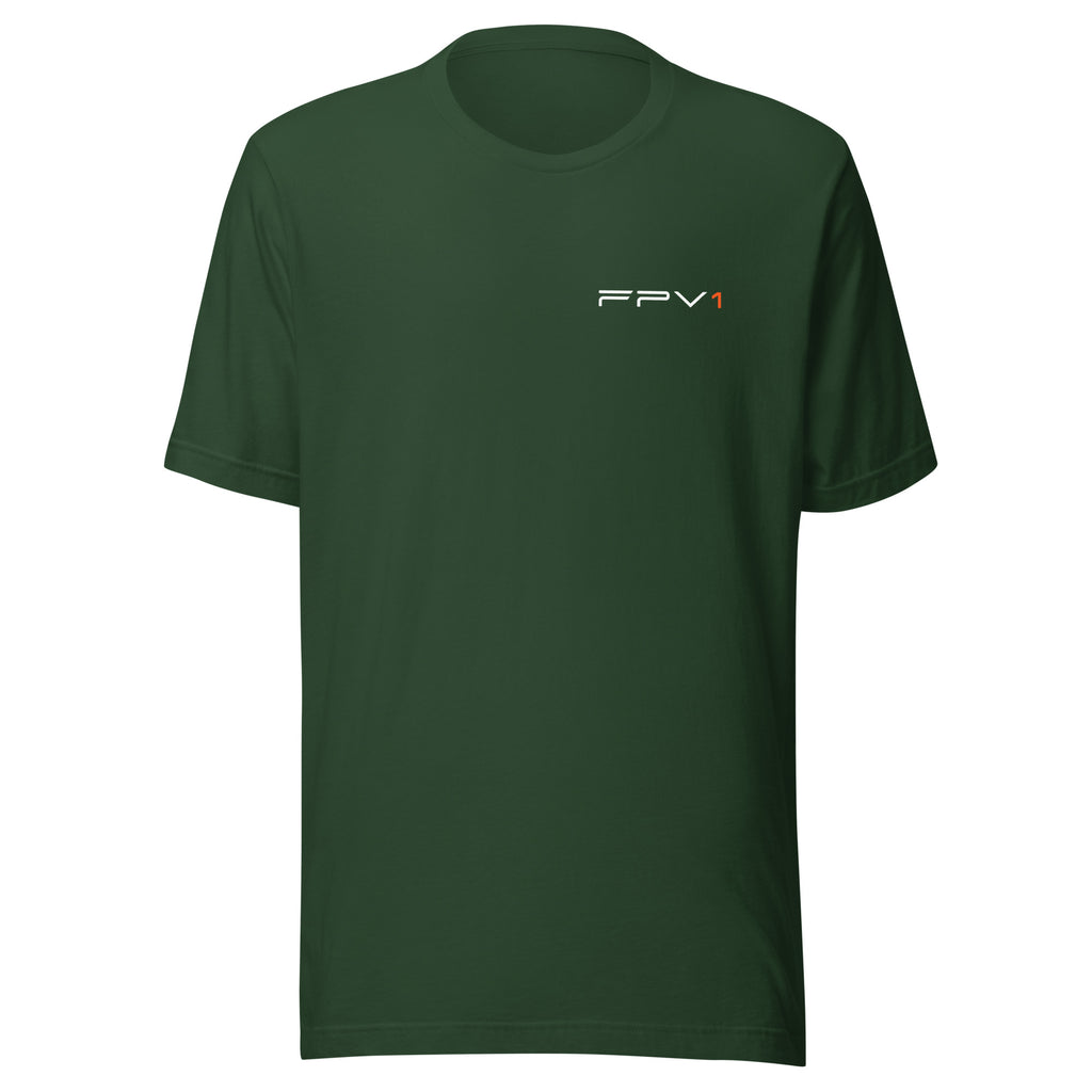 Coastal Cliff T-Shirt in Forest – front