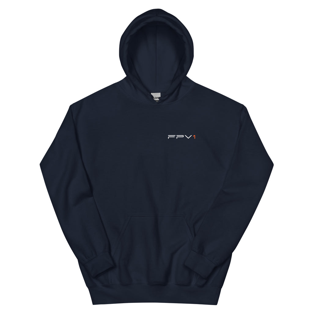 Drift Drone Hoodie in Navy – front