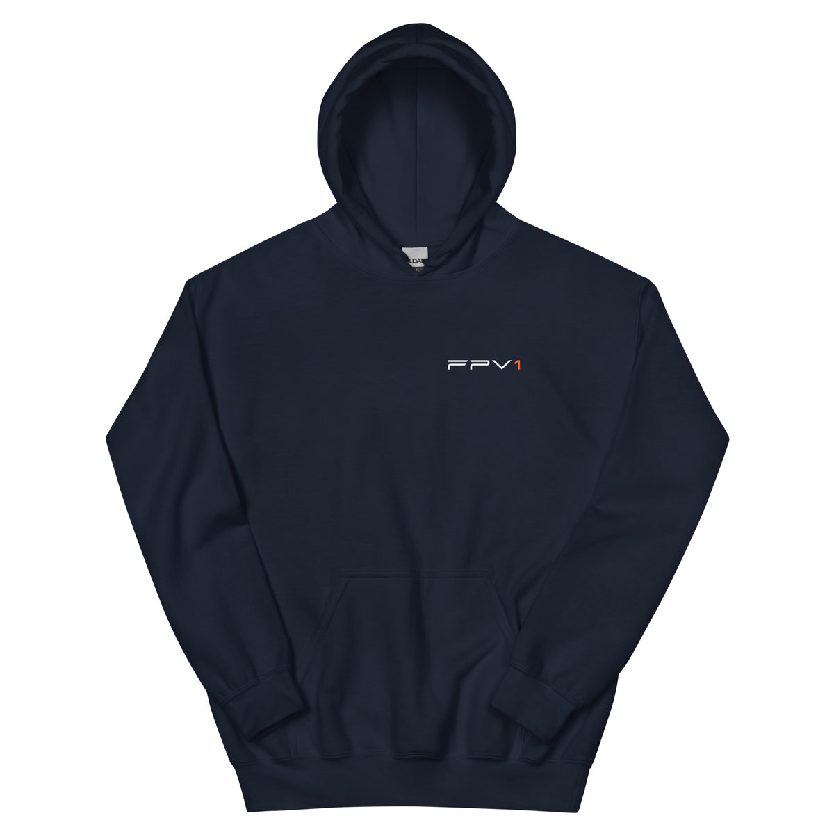 Drift Drone Hoodie in Navy – front