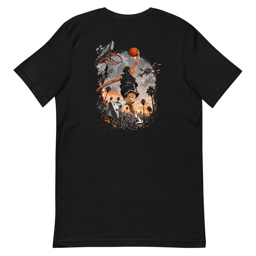 Dunk Drone T-Shirt in Black – back
