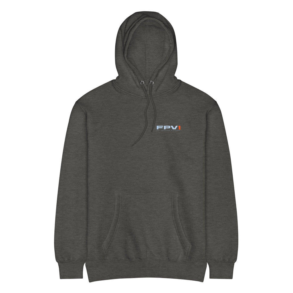 FPV1 Freestyle Hoodie – Premium in Charcoal Heather – front