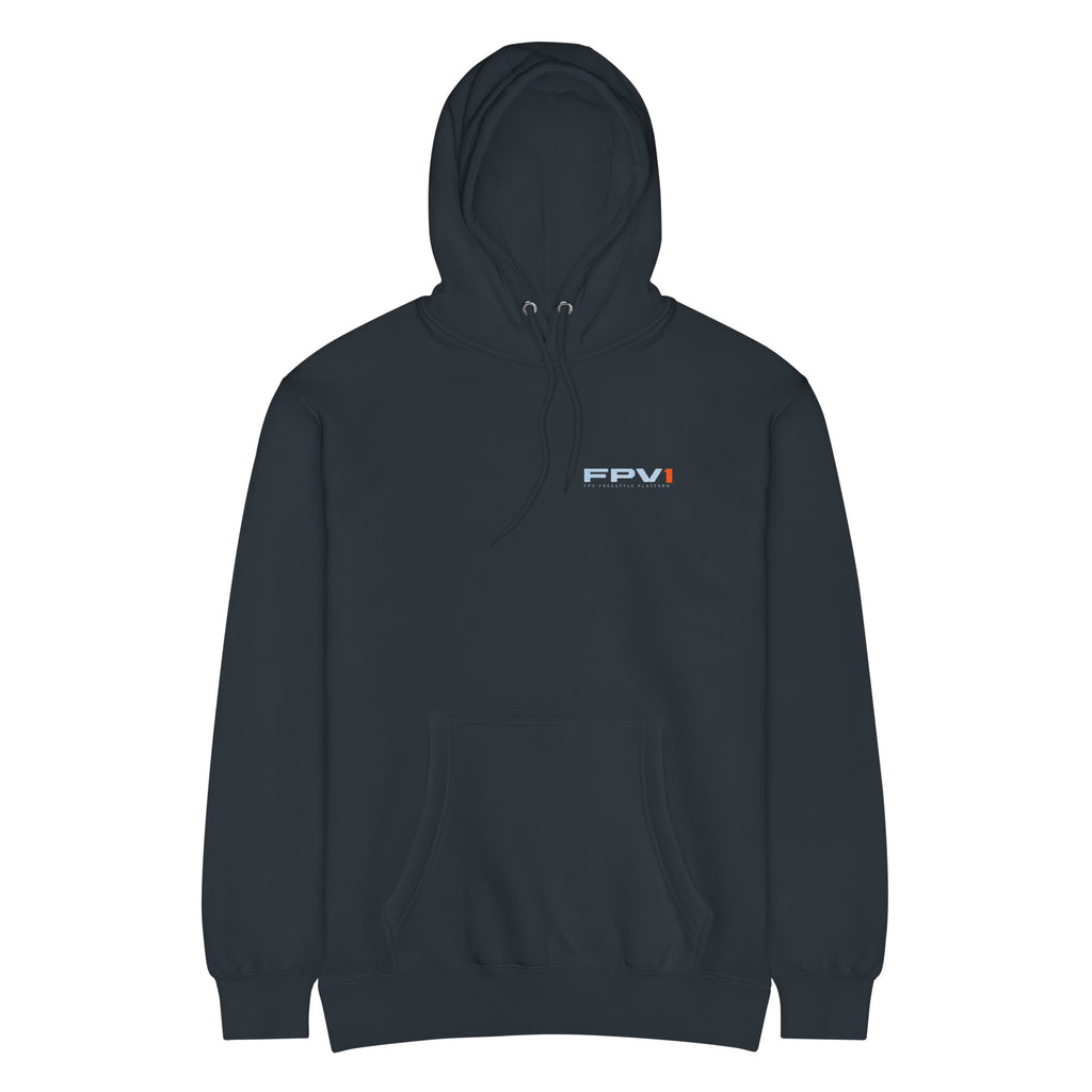 FPV1 Freestyle Hoodie – Premium in Navy – front
