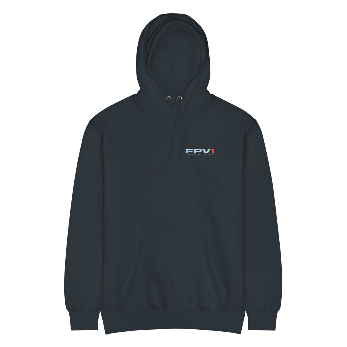 FPV1 Freestyle Hoodie – Premium in Navy – front