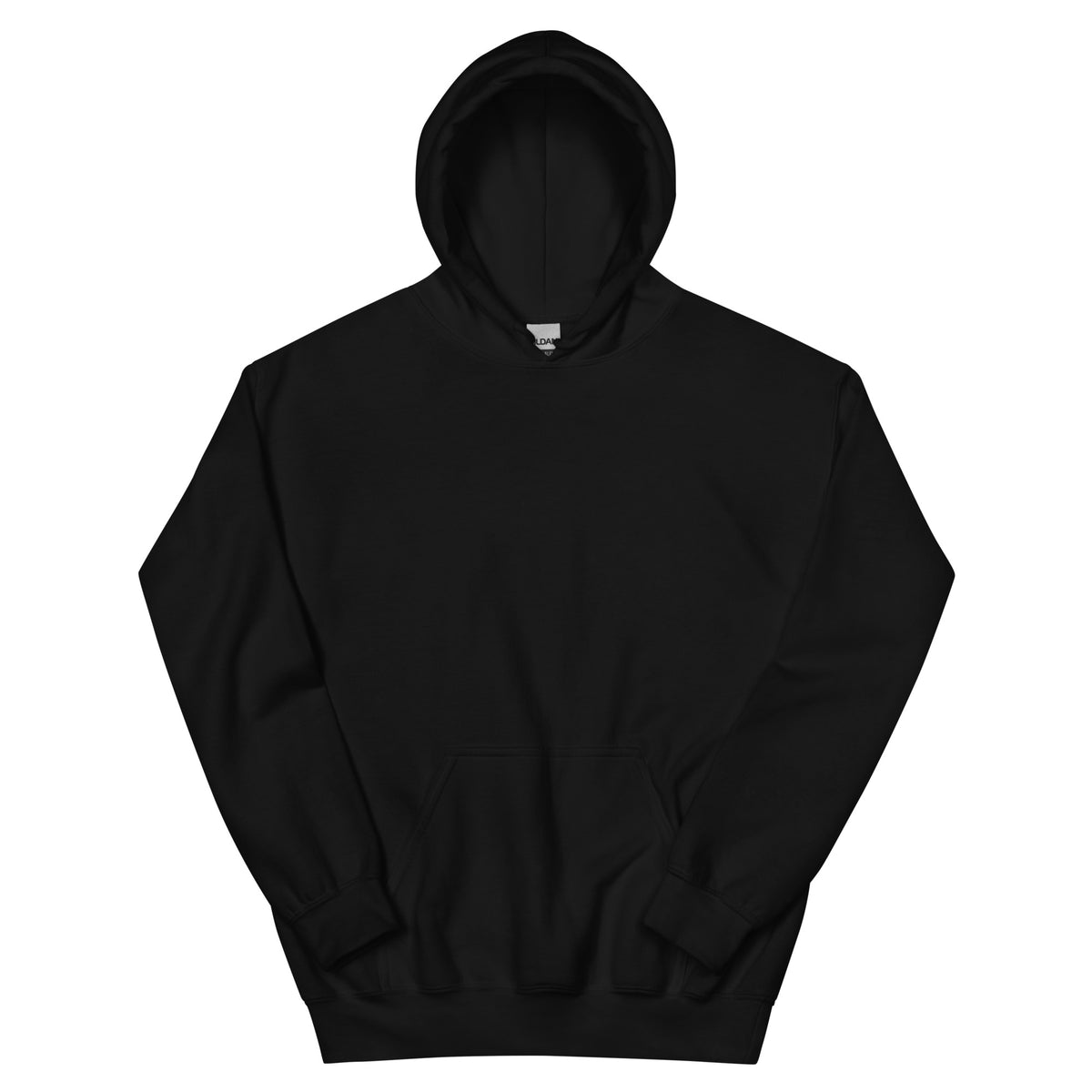SEND IT Hoodie in black – plain front