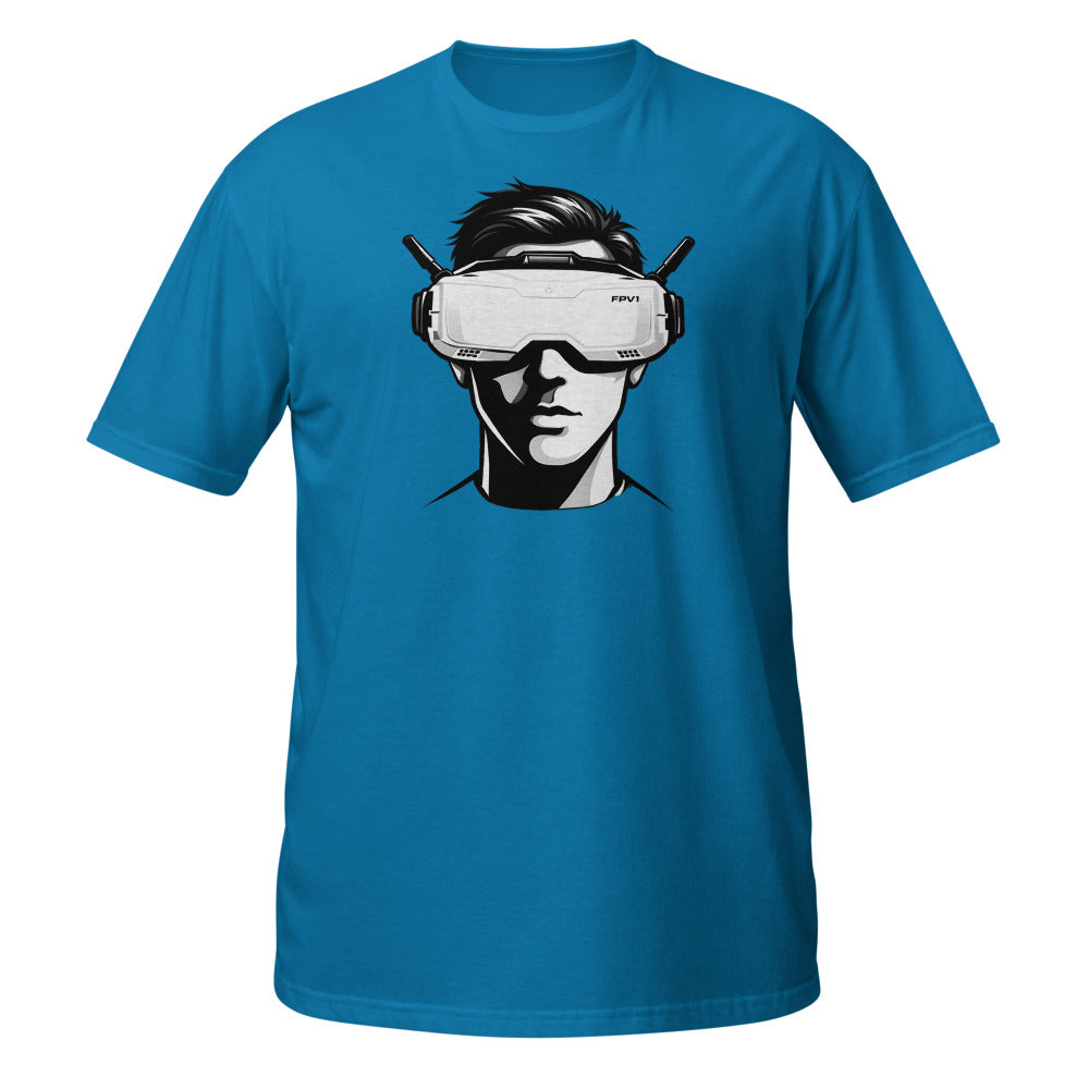 Sapphire FPV1 goggles-face t-shirt, front