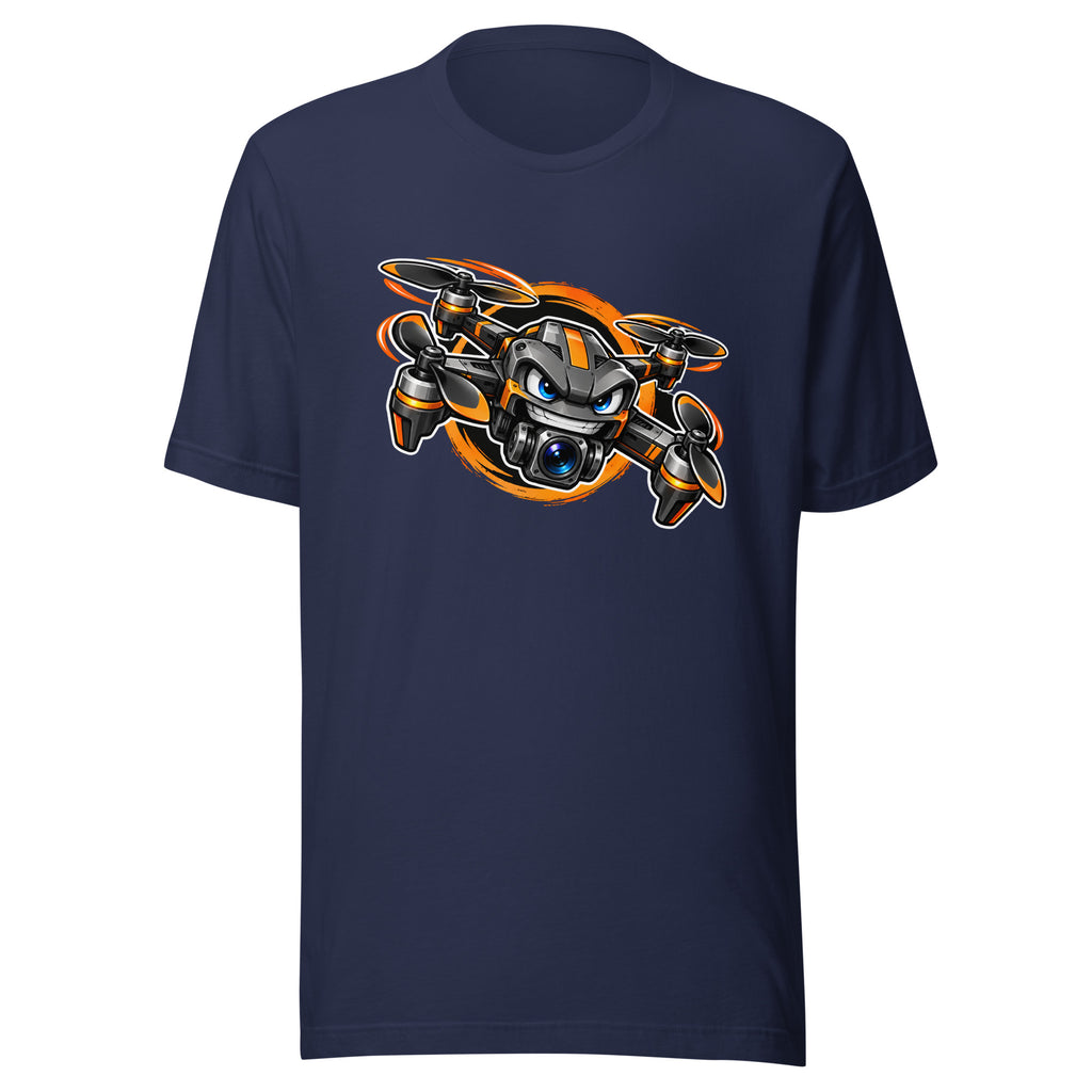Angry Quad T-Shirt - Navy - front